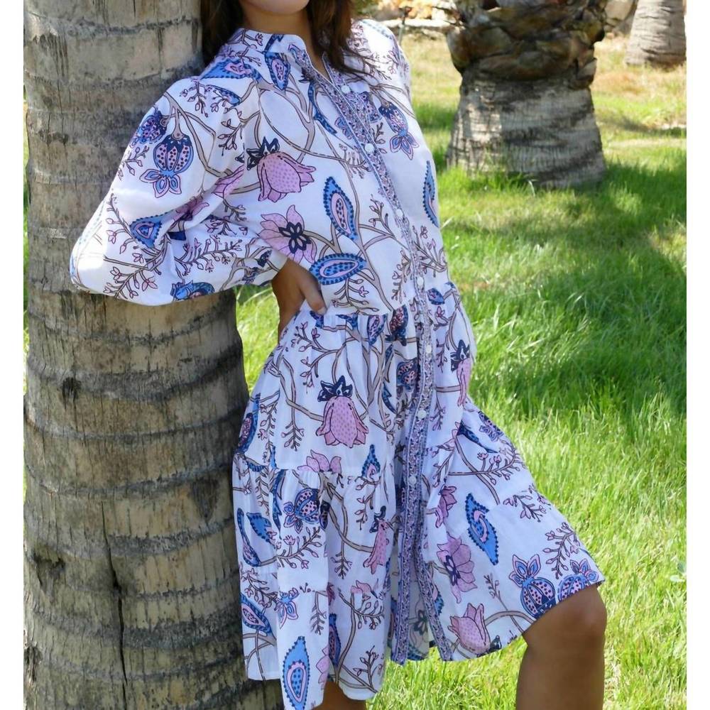 Floral Print Mini Dress